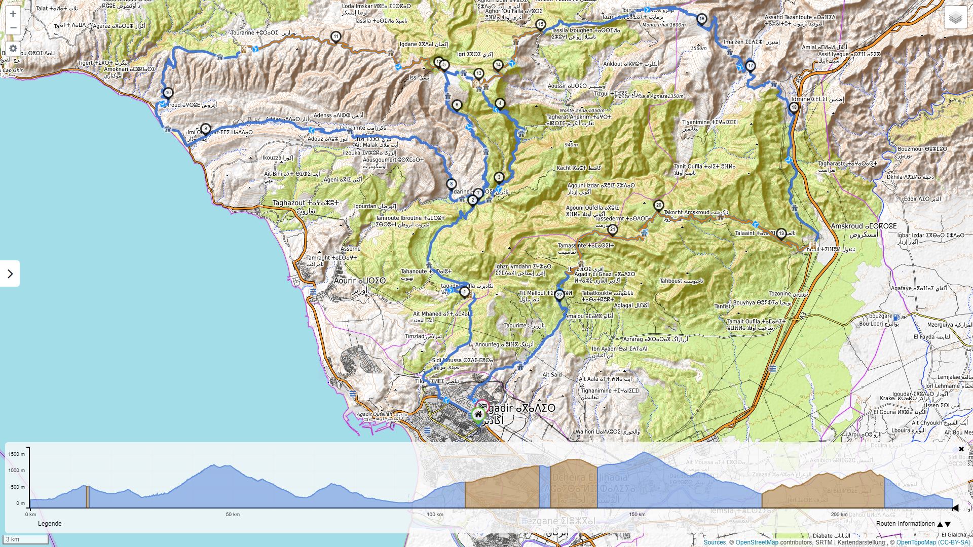Tour Col de Paradise Valley